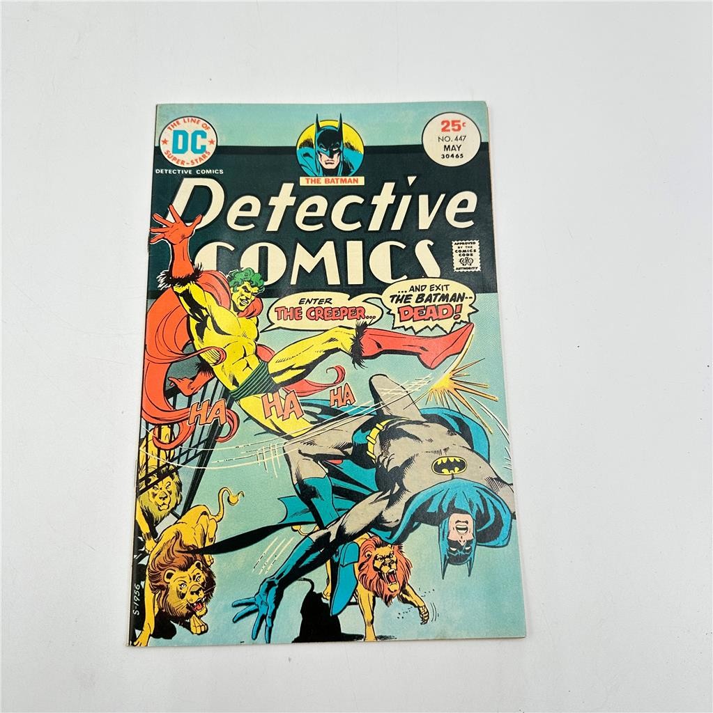 The Detective Comics #447 1975 The Batman