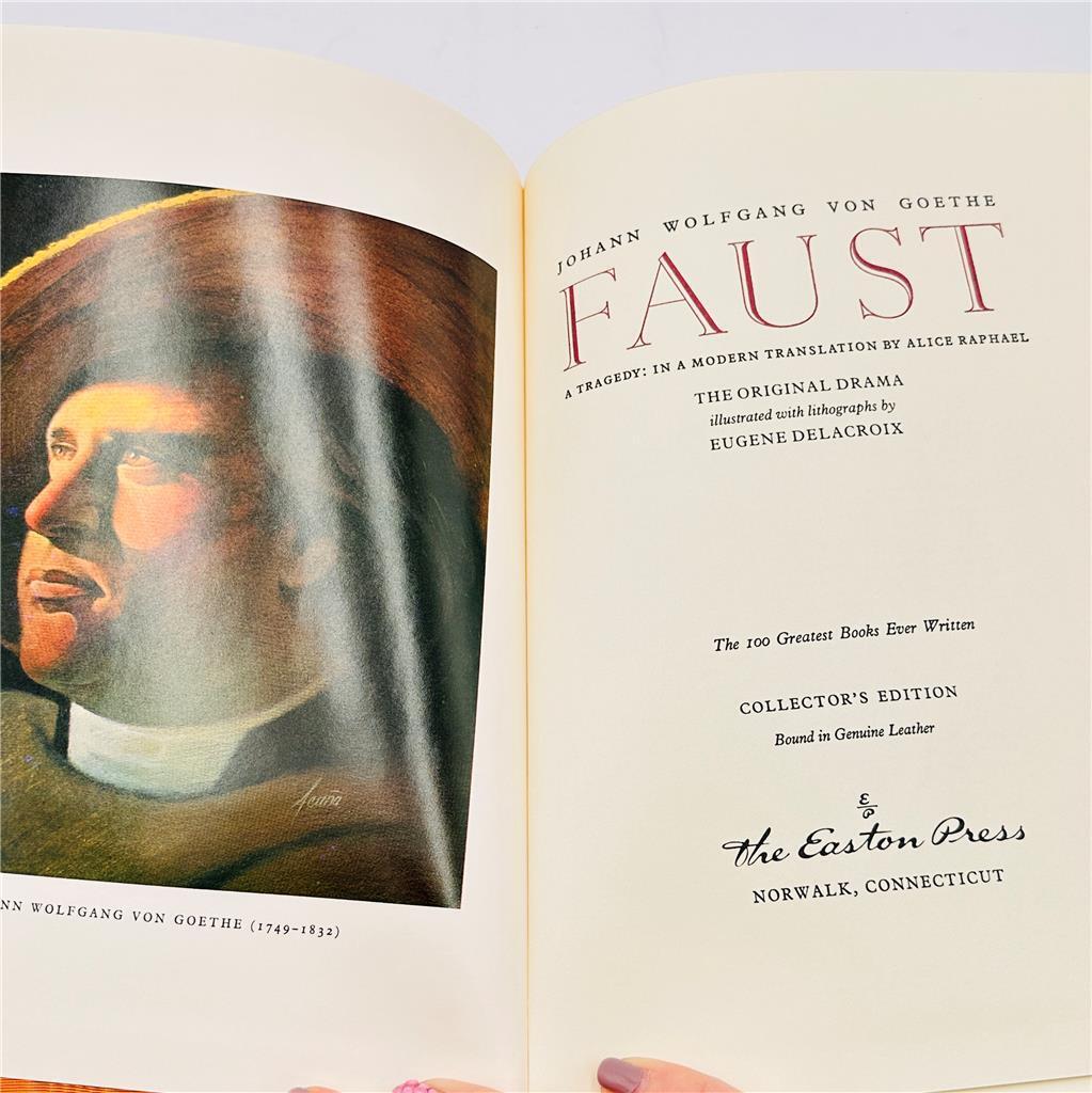 Easton Press Faust by Goethe Collector’s Edition 1980