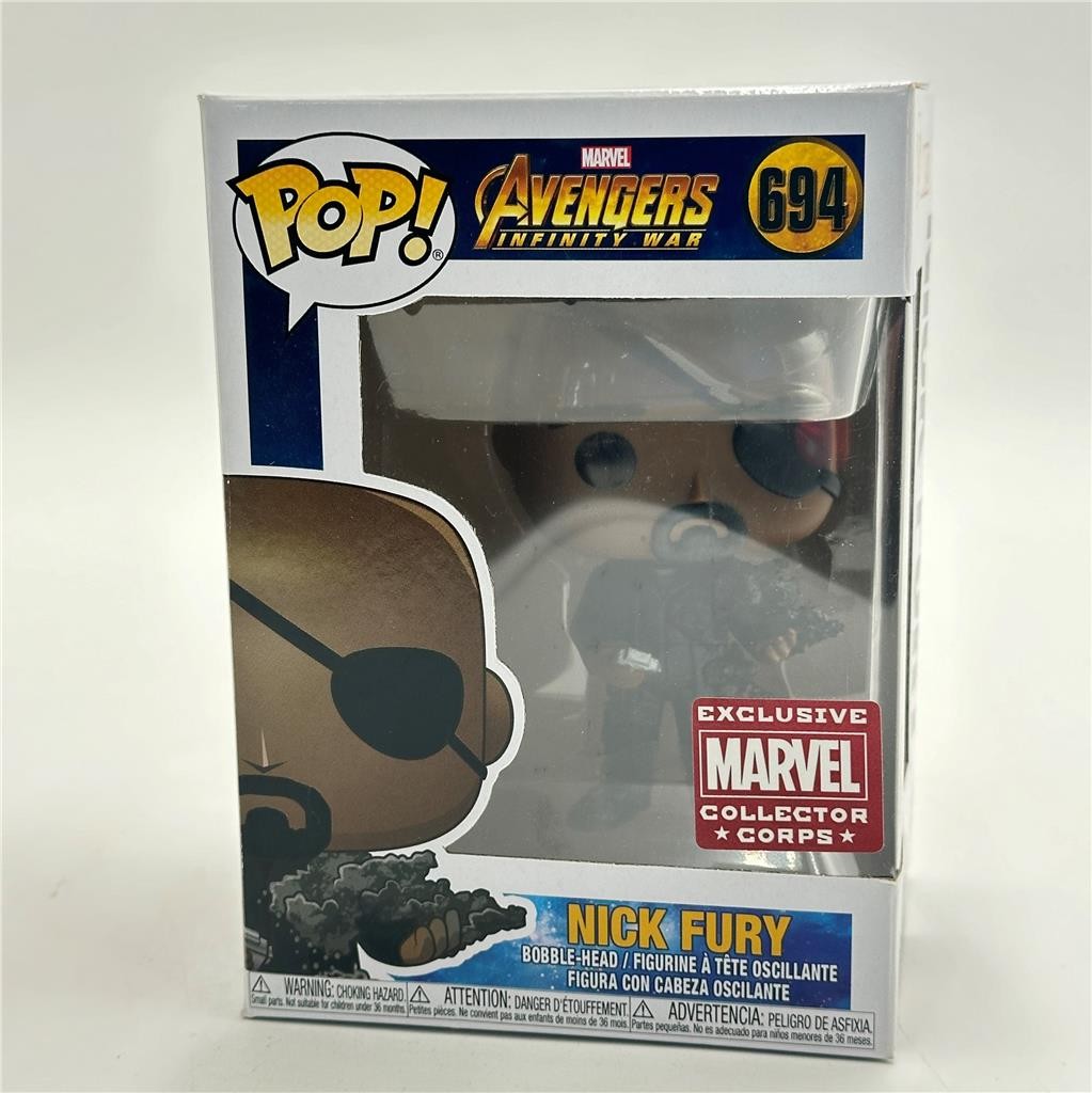 Funko POP! Marvel Avengers: Infinity War Nick Fury #694 Vinyl Figure