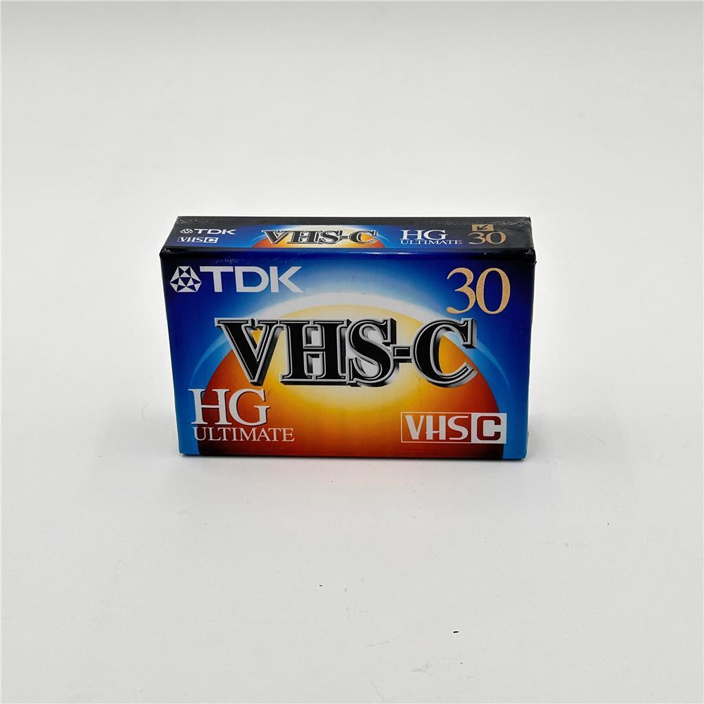 TDK E-HG Extra High Grade TC-30 Blank Camcorder Cassette Tape