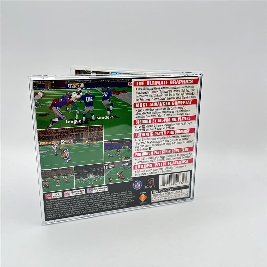 NFL GameDay 98 (Sony PlayStation 1, 1997)