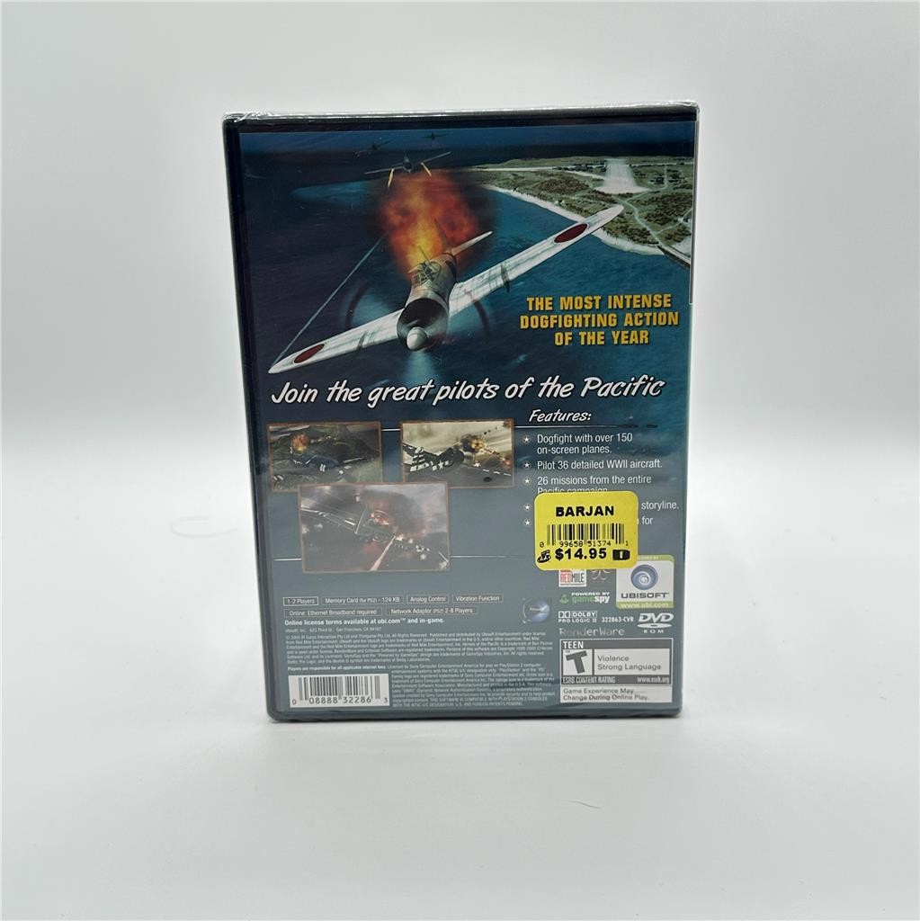 Heroes of the Pacific (Sony PlayStation 2, 2005) SEALED