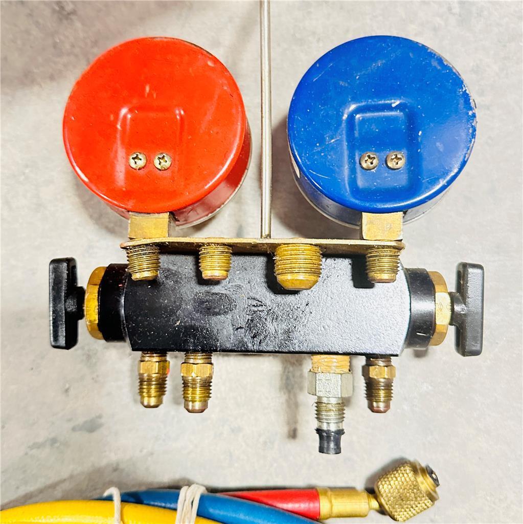 Imperial Gauges ,4-Valve used