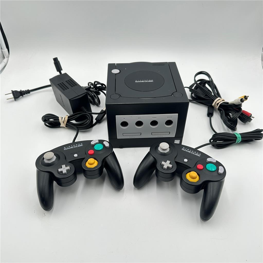 Nintendo GameCube DOL-001 - Black Tested Working
