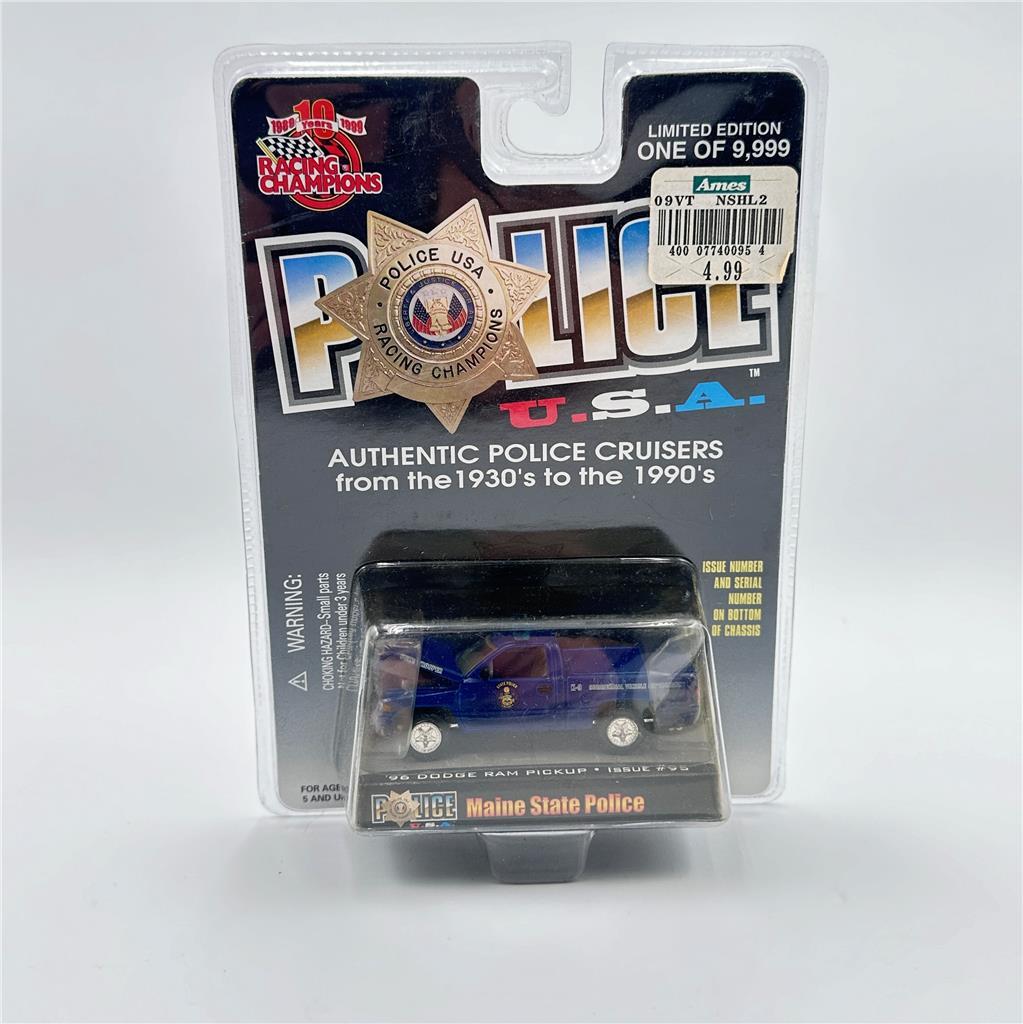 Racing Champions POLICE USA 1996 Chevy Camaro New York State Police #41