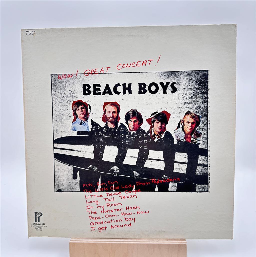 The Beach Boys - Wow! Great Concert! 1972 Pickwick SPC-3309 Vinyl Record Lp