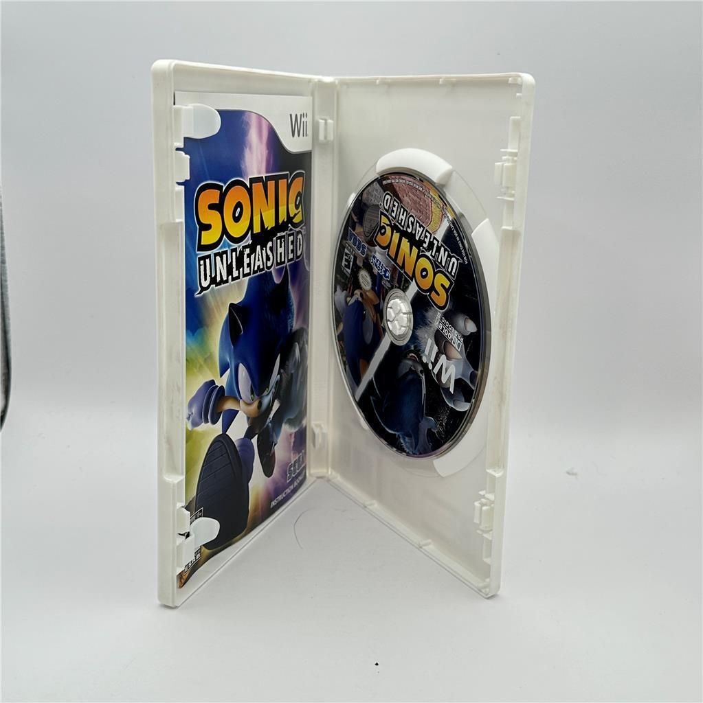 Sonic Unleashed (Nintendo Wii, 2008) CIB full color disc
