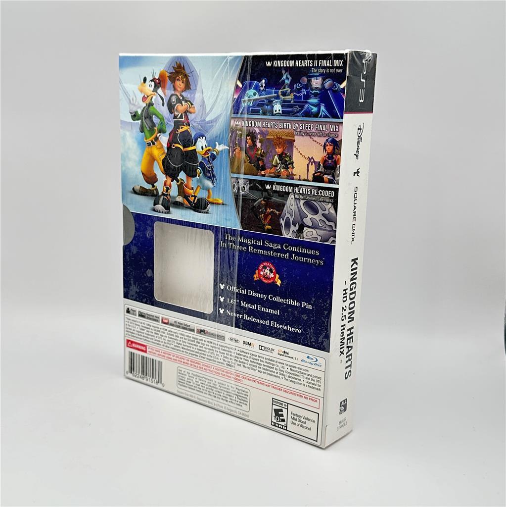 Kingdom Hearts HD 2.5 ReMIX -- Limited Edition (Sony PlayStation 3, 2014)