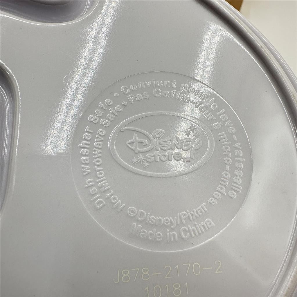 Disney  Store Exclusive Toy Story 3 Plastic Divided Plate