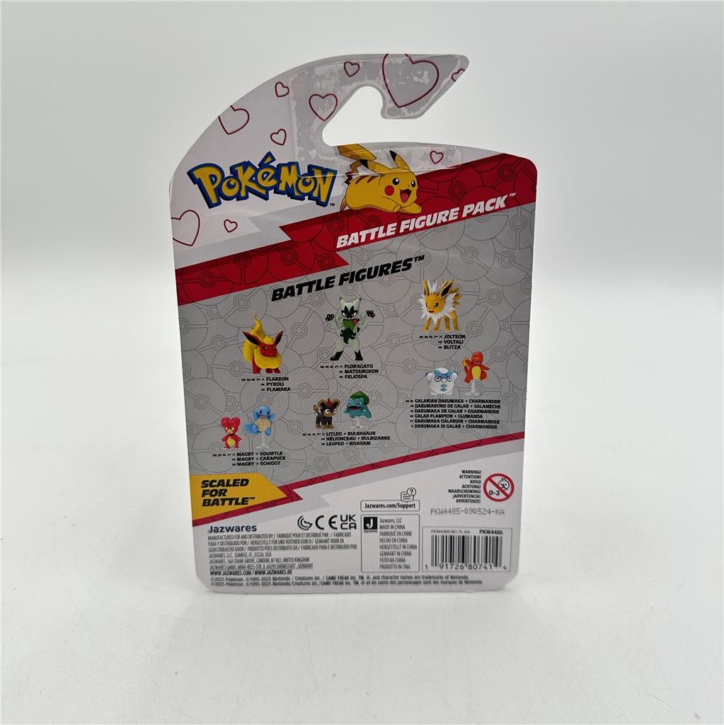 Pokemon Battle Figure Pack Valentine's Day Pikachu & Alcremie 2025