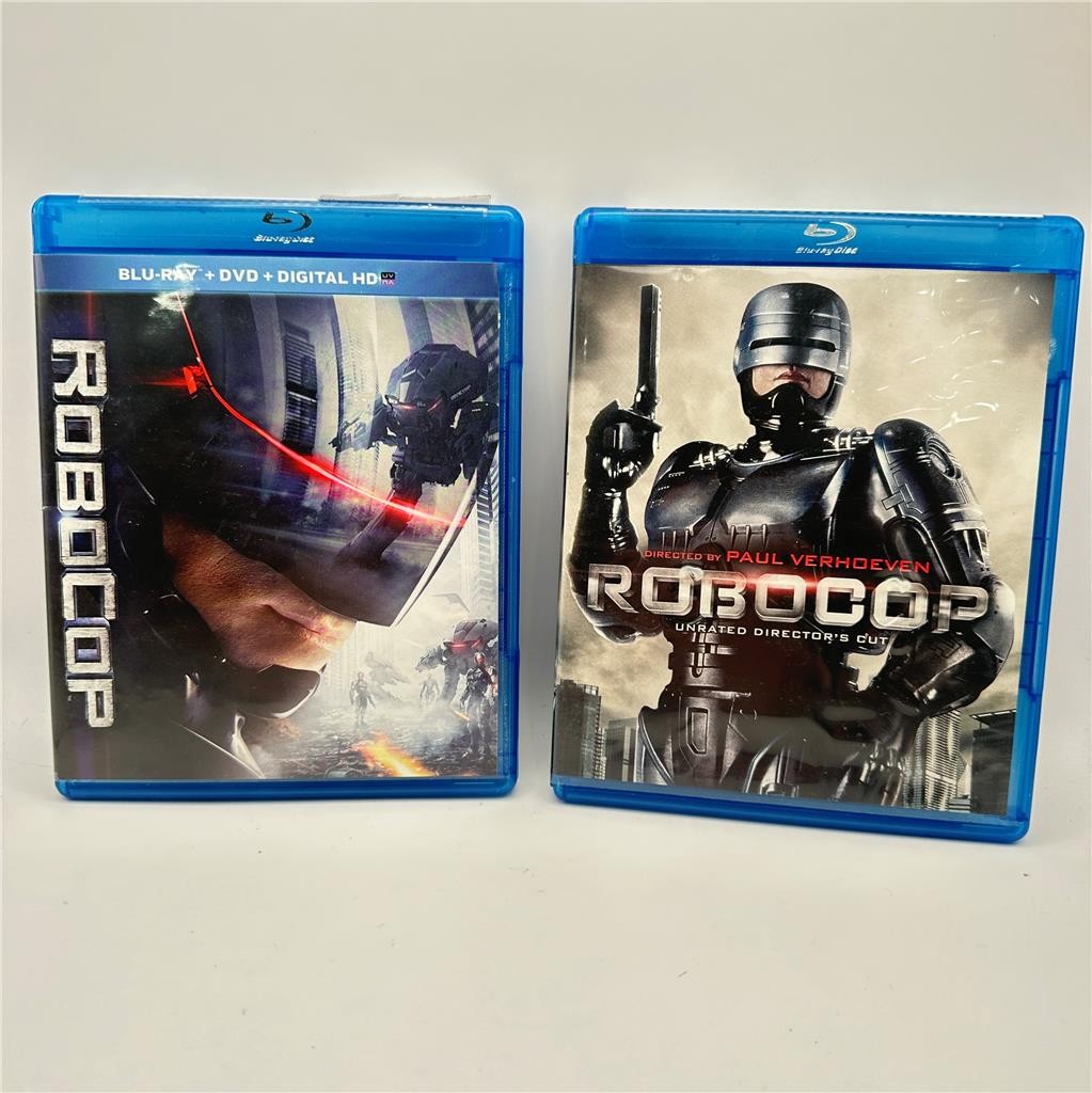 2 versions of RoboCop (Blu-ray, 2014)