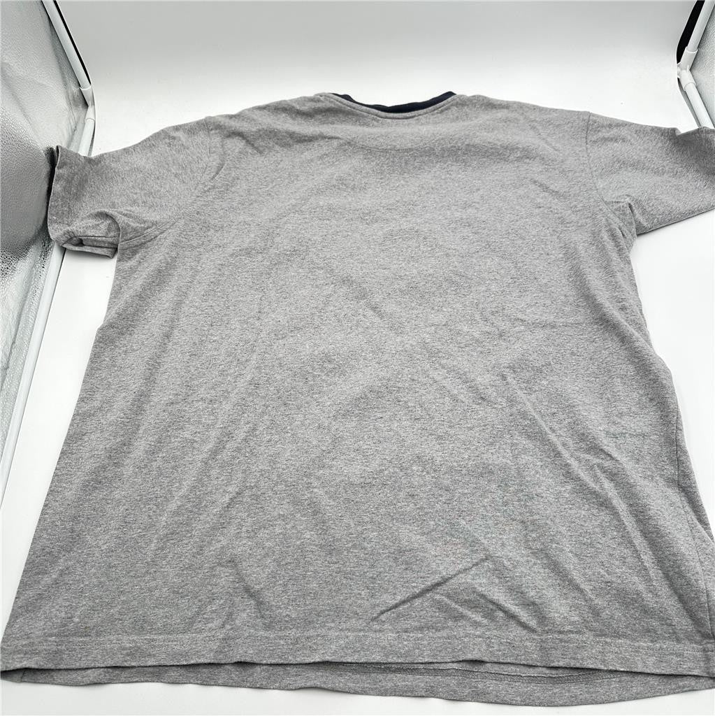 Walt Disney World Since 1971 Embroided Grey with Blue Neck Trim Tshirt XL