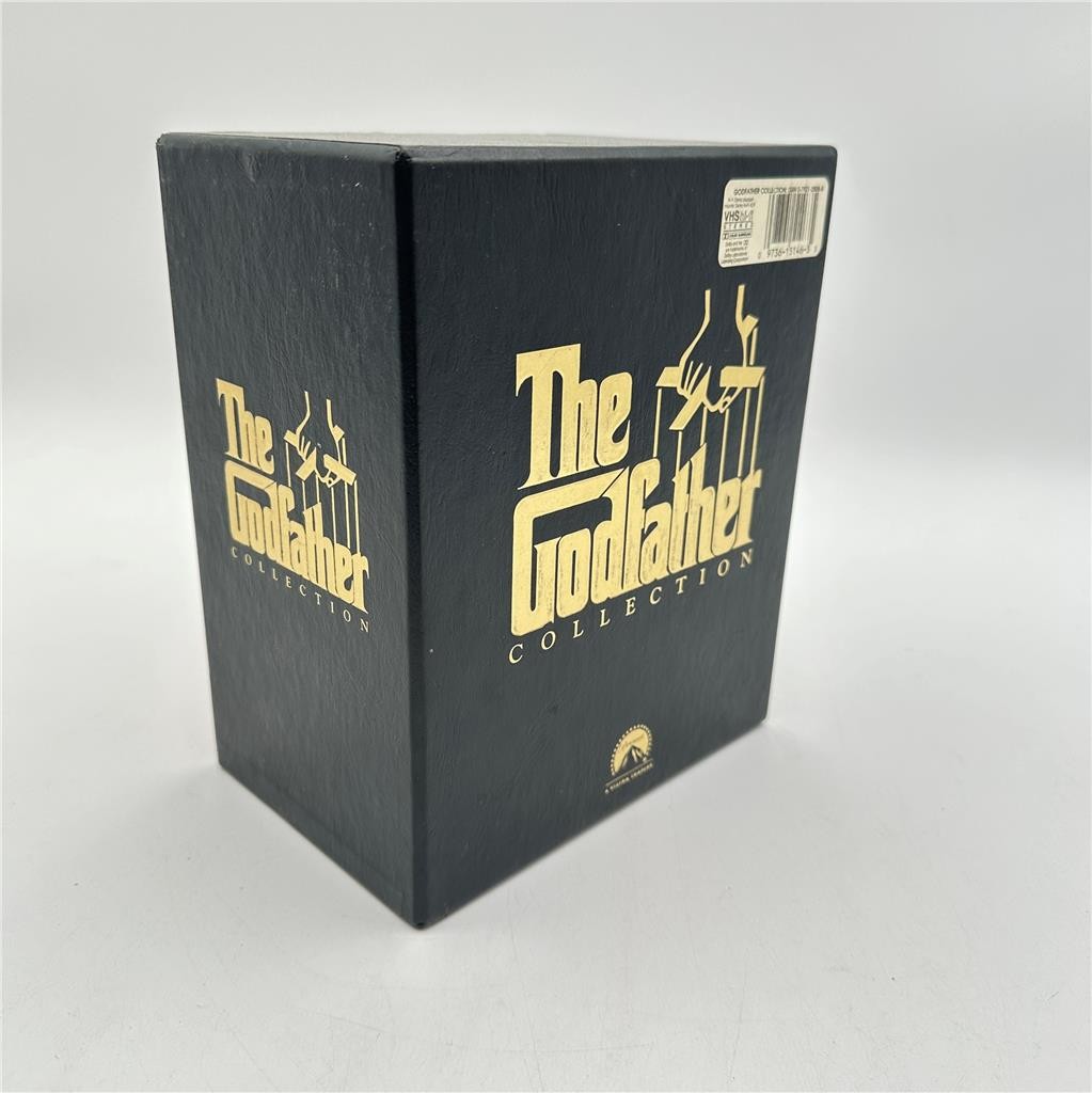 THE GODFATHER COLLECTION VHS BOX SET