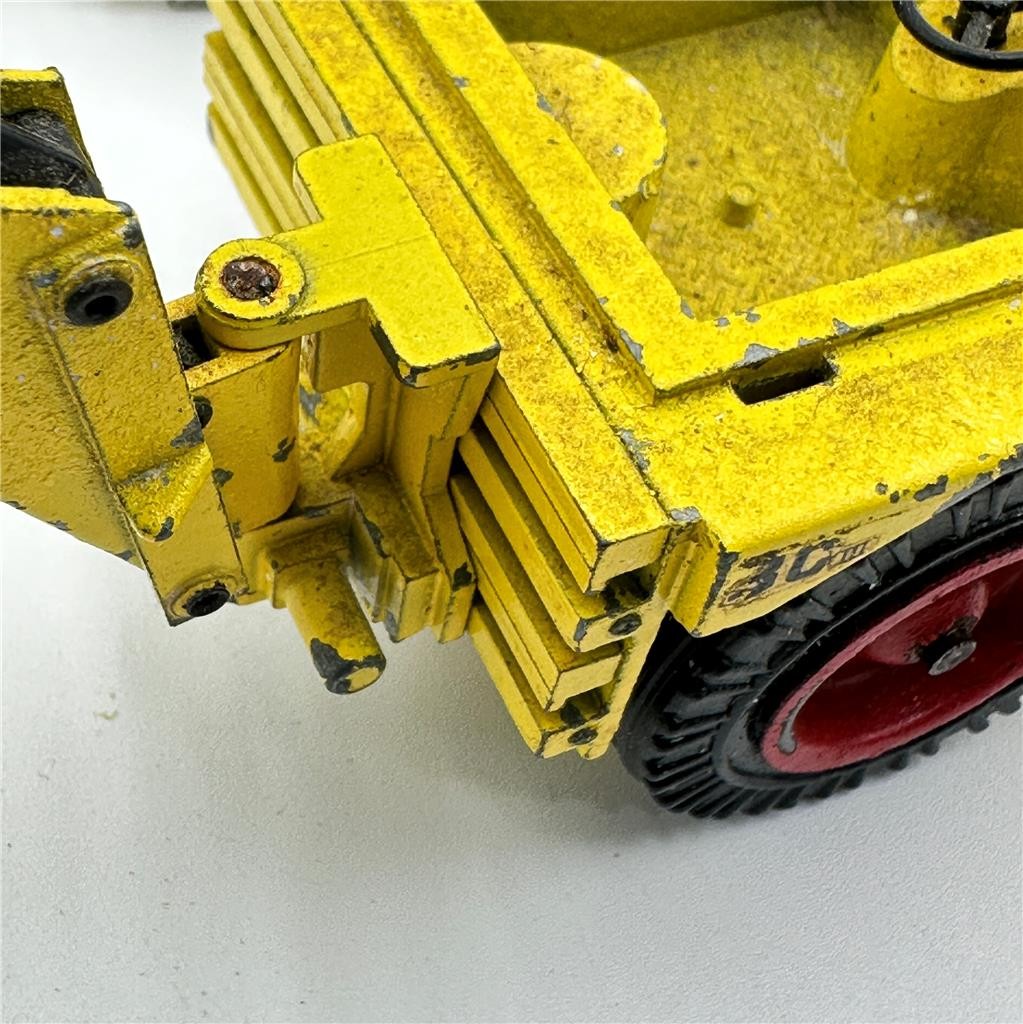 JCB 3C Backhoe Loader - NZG Diecast Model Made In W Germany