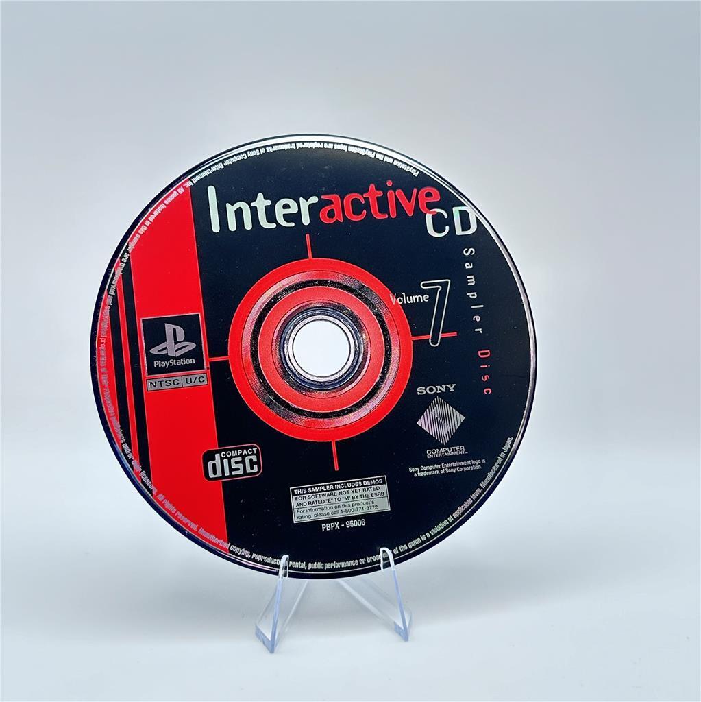 Interactive CD Sampler Volume 7 Playstation 1 PS1 1998
