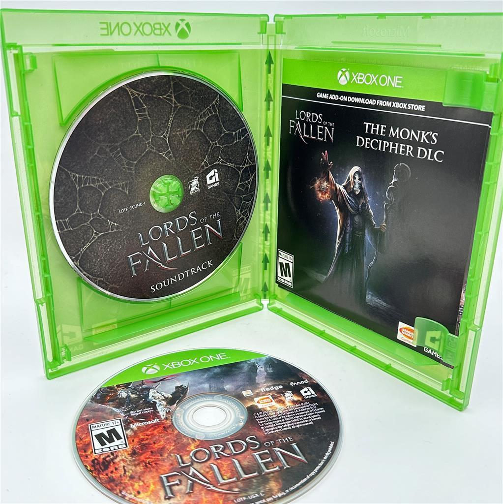 Lords of the Fallen -- Limited Edition (Microsoft Xbox One, 2014) with soundtrac