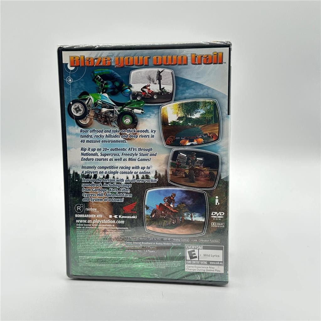 ATV Off Road Fury 2 Playstation 2 2002 New Sealed PS2 Black Label Free Shipping