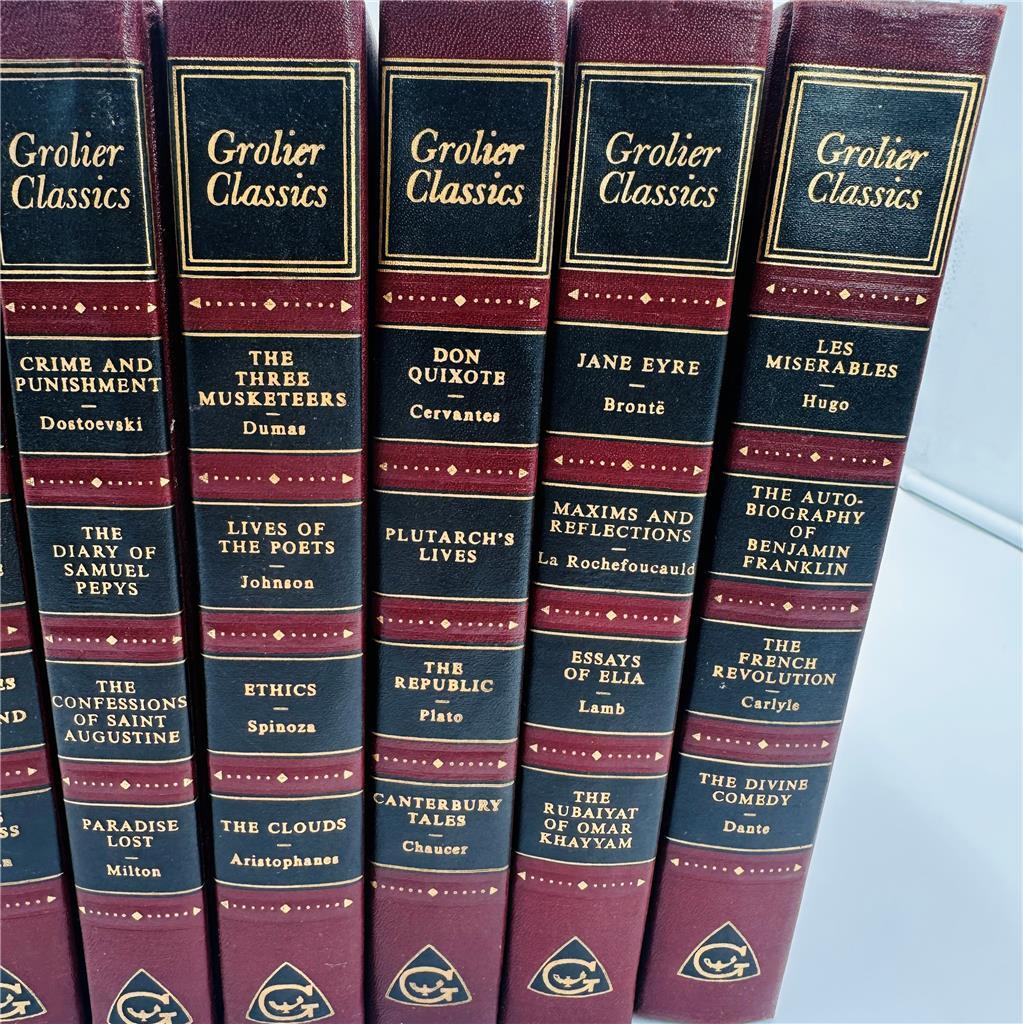 Grolier Classics Classics Appreciation Society 1955 Lot of 8