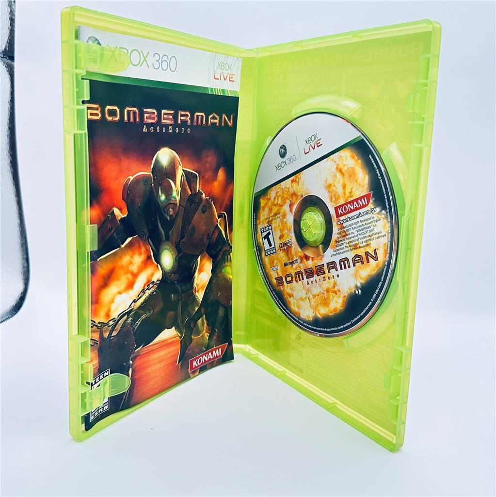 Bomberman: Act Zero (Microsoft Xbox 360, 2006) Complete CiB Fast Free Shipping