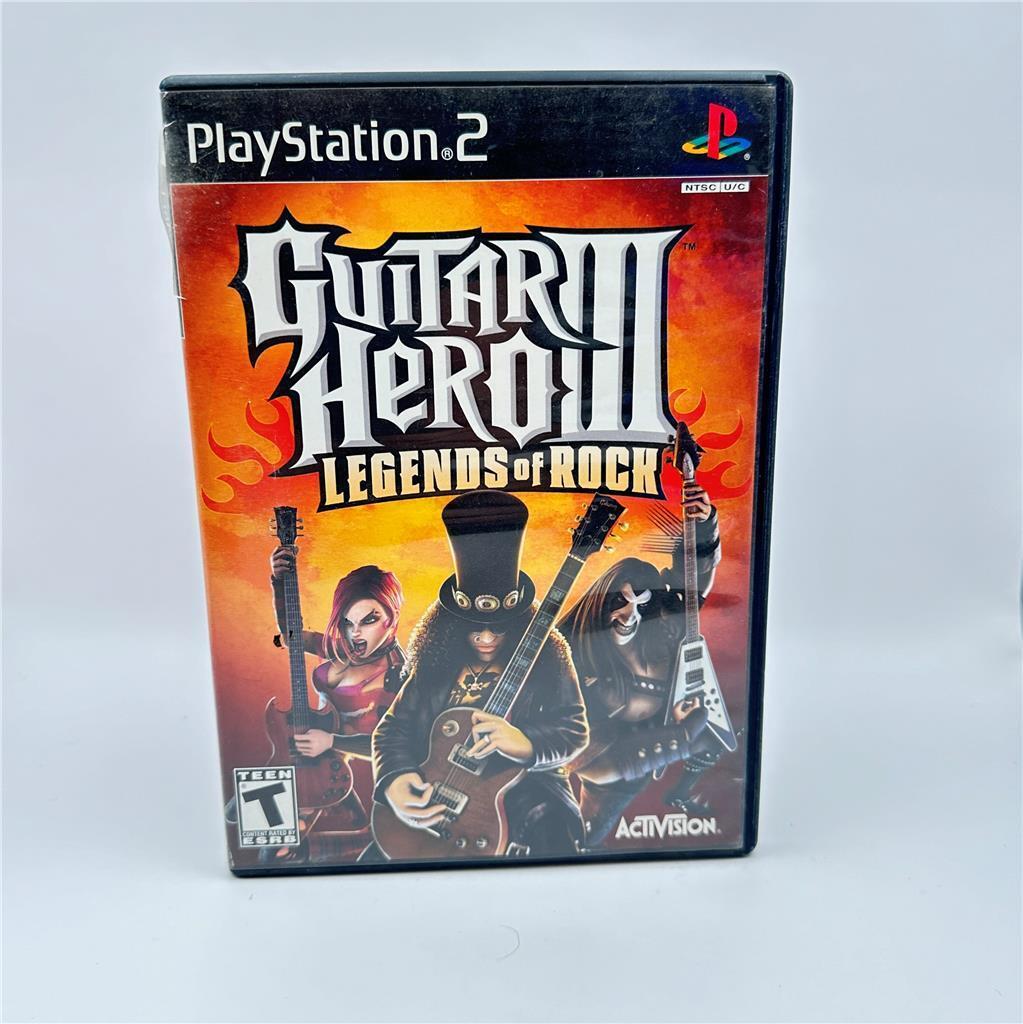 Guitar Hero III: Legends of Rock (Sony PlayStation 2, 2008)