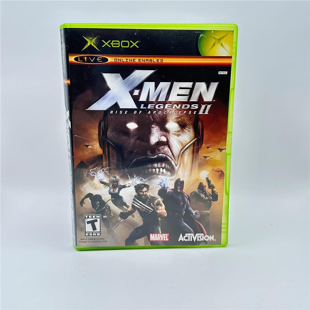 X-Men Legends II: Rise of Apocalypse (Microsoft Xbox, 2005)