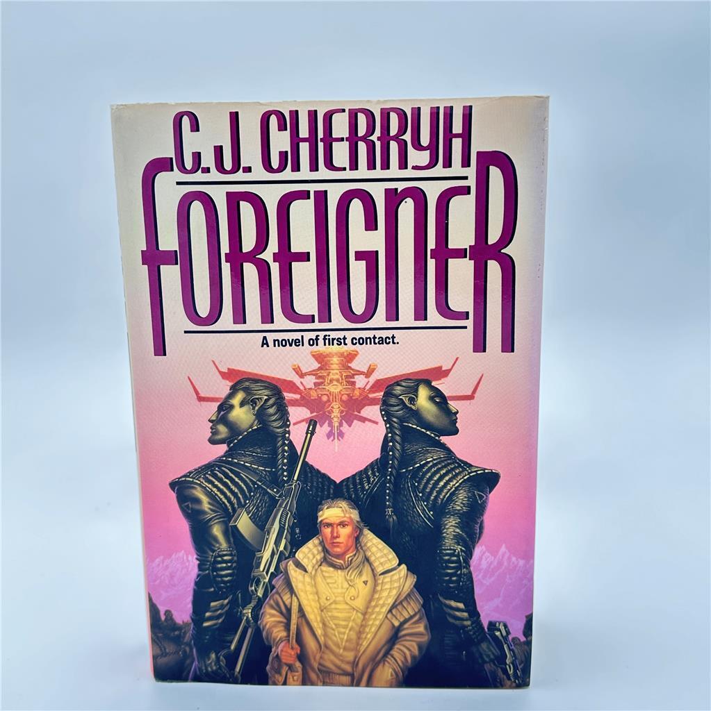 5 Books  by Cherryh, C. J. Inheritor, Invader, Defender, Foreigner, Ride at the