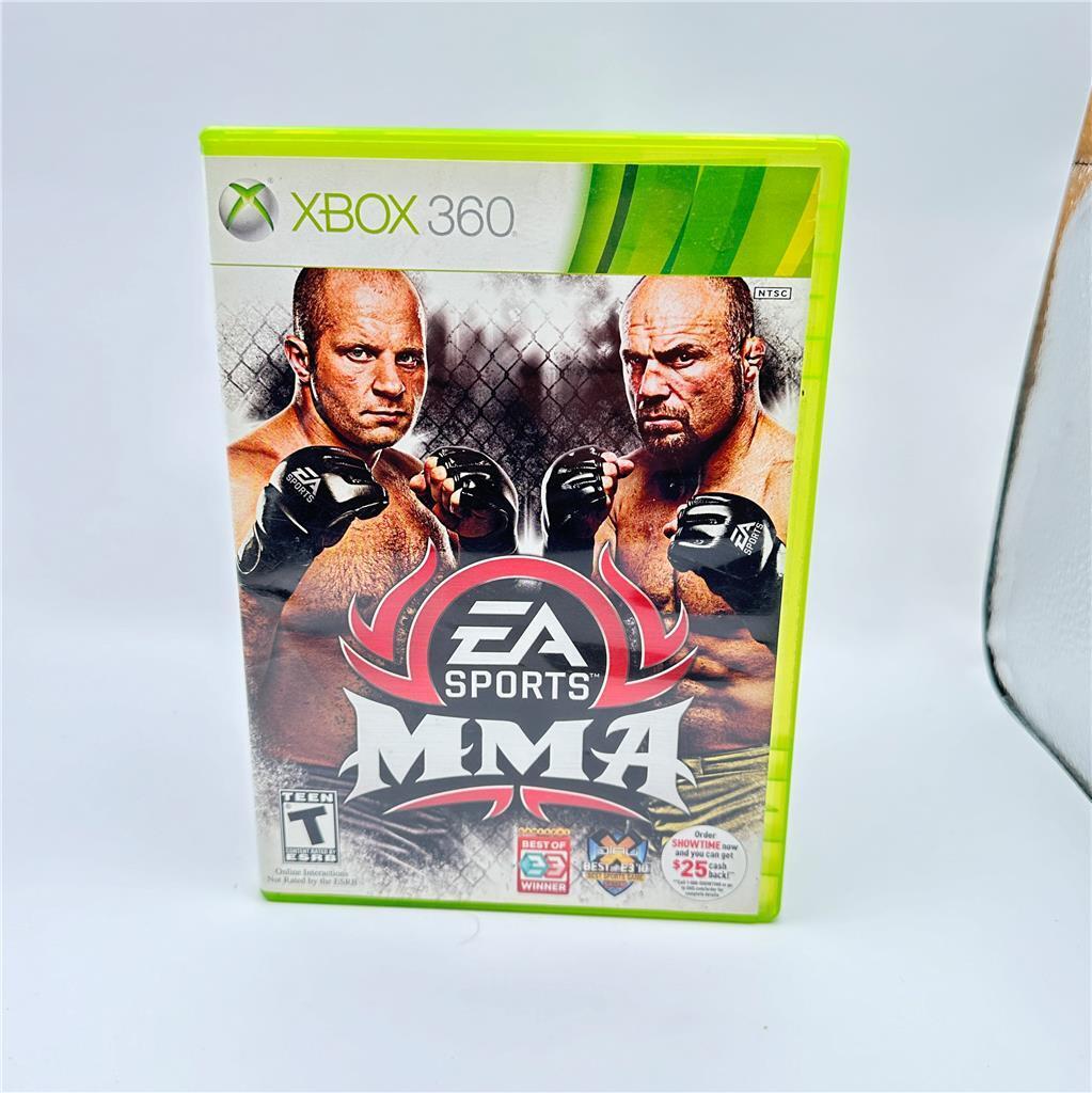 EA Sports MMA (Microsoft Xbox 360, 2010) CIB with inserts