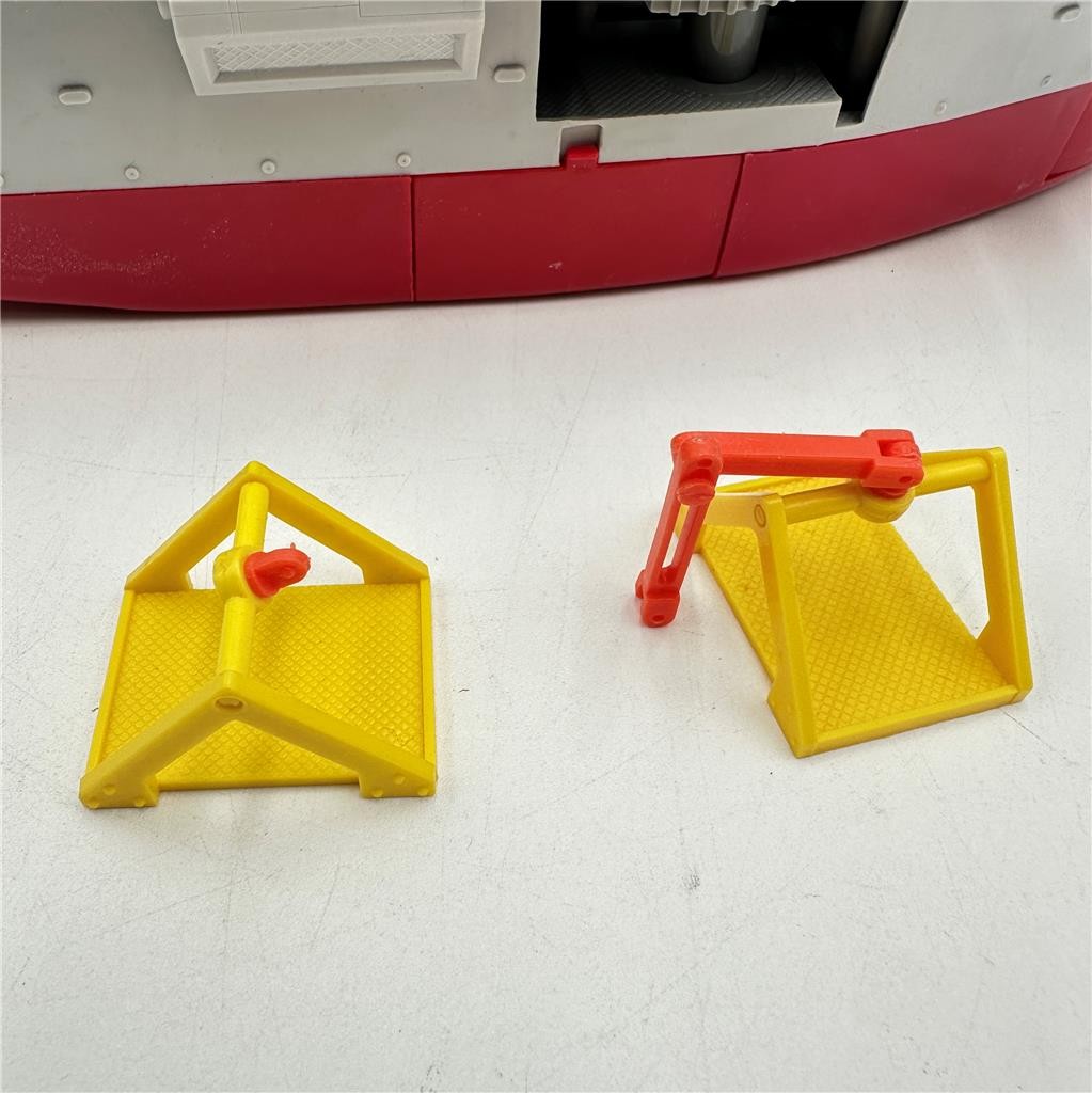 Vgt 1988 Micro Machines Aircraft Carrier Action Playset Galoob 6416  Incomplete