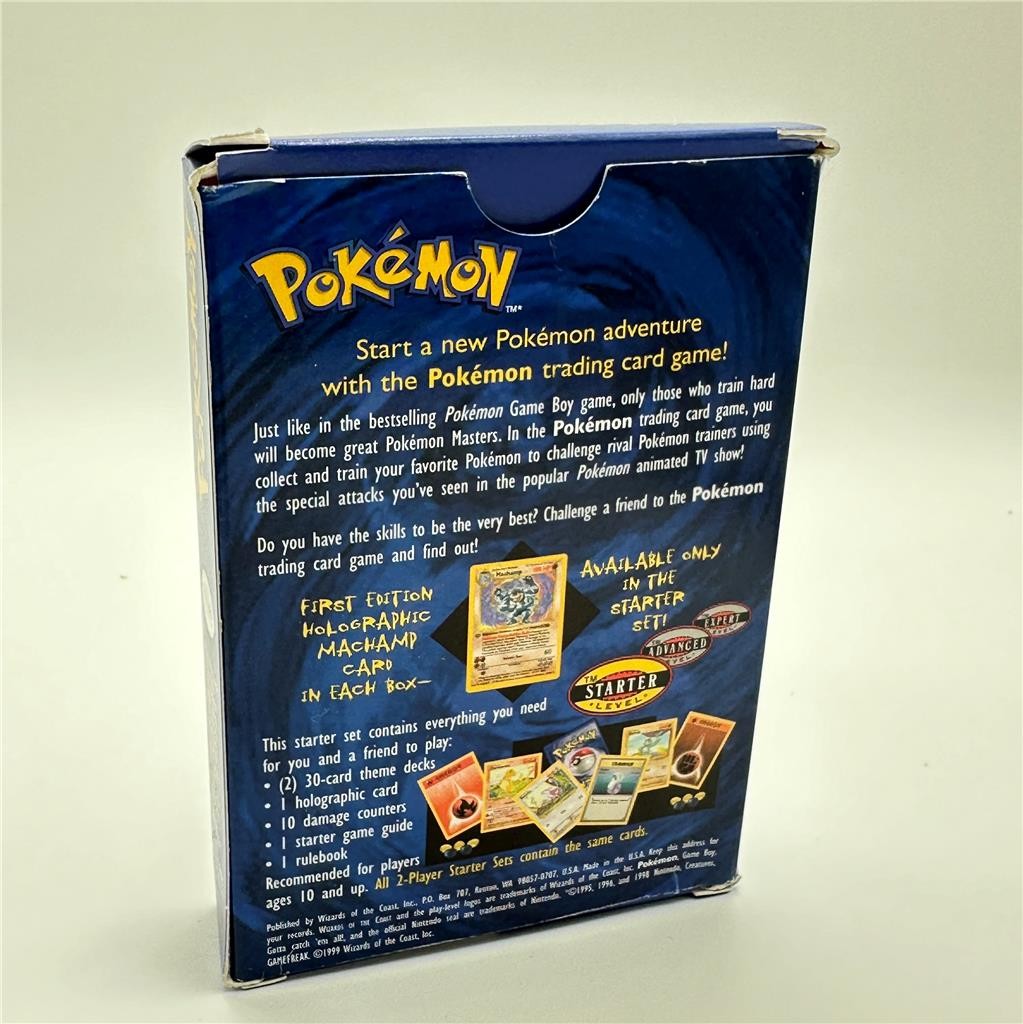 Wizards of the Coast Pokemon Cards Original Base Deck Starter Set Empty Box Only
