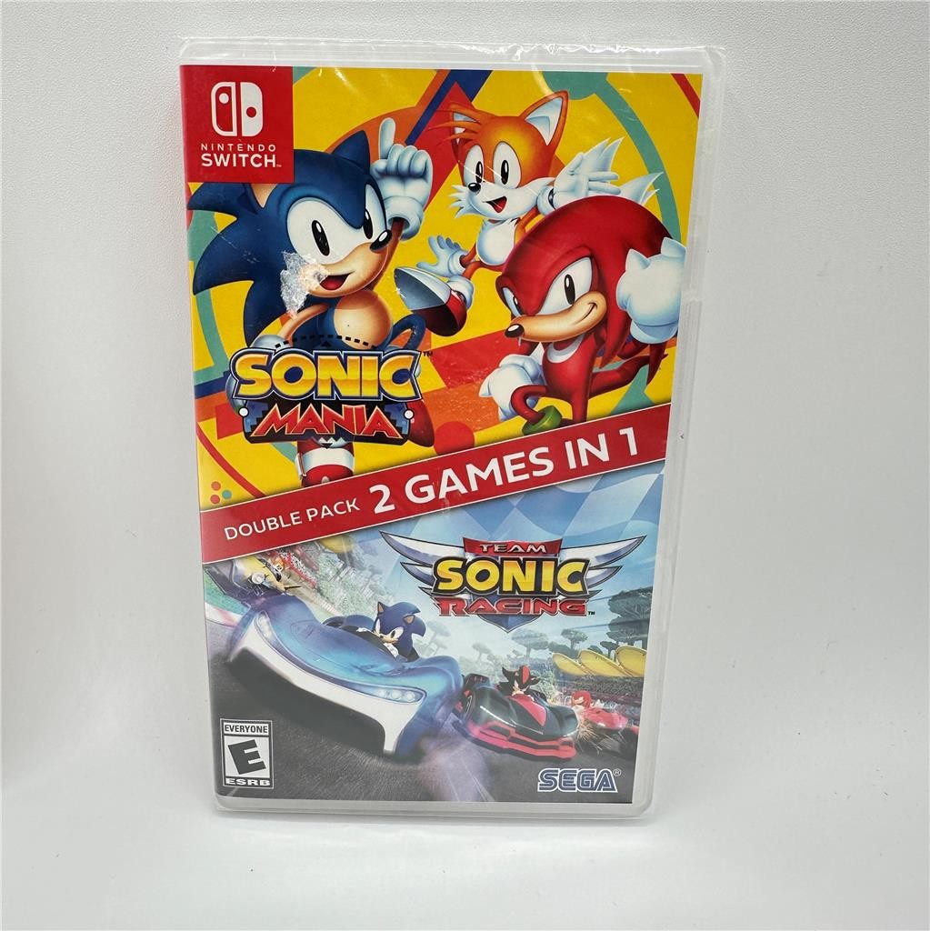 Sonic Mania + Team Sonic Racing Double Pack - Nintendo Switch