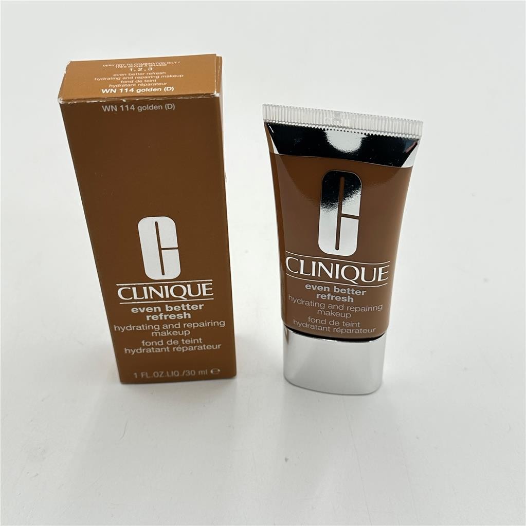CLINIQUE Even Better Refresh Hydrating & Repairing Makeup WN114 GOLDEN 1 fl oz