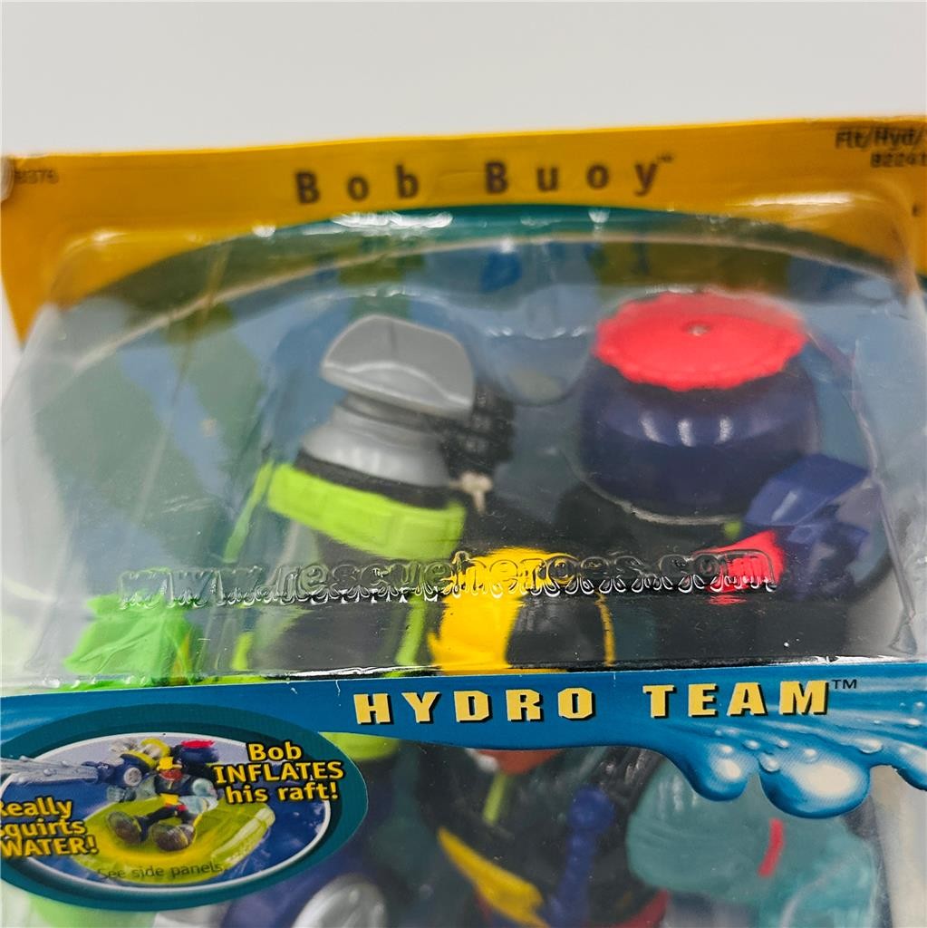 Fisher Price Rescue Heroes 2002 Bob Buoy Hydro Team New -Damaged Box