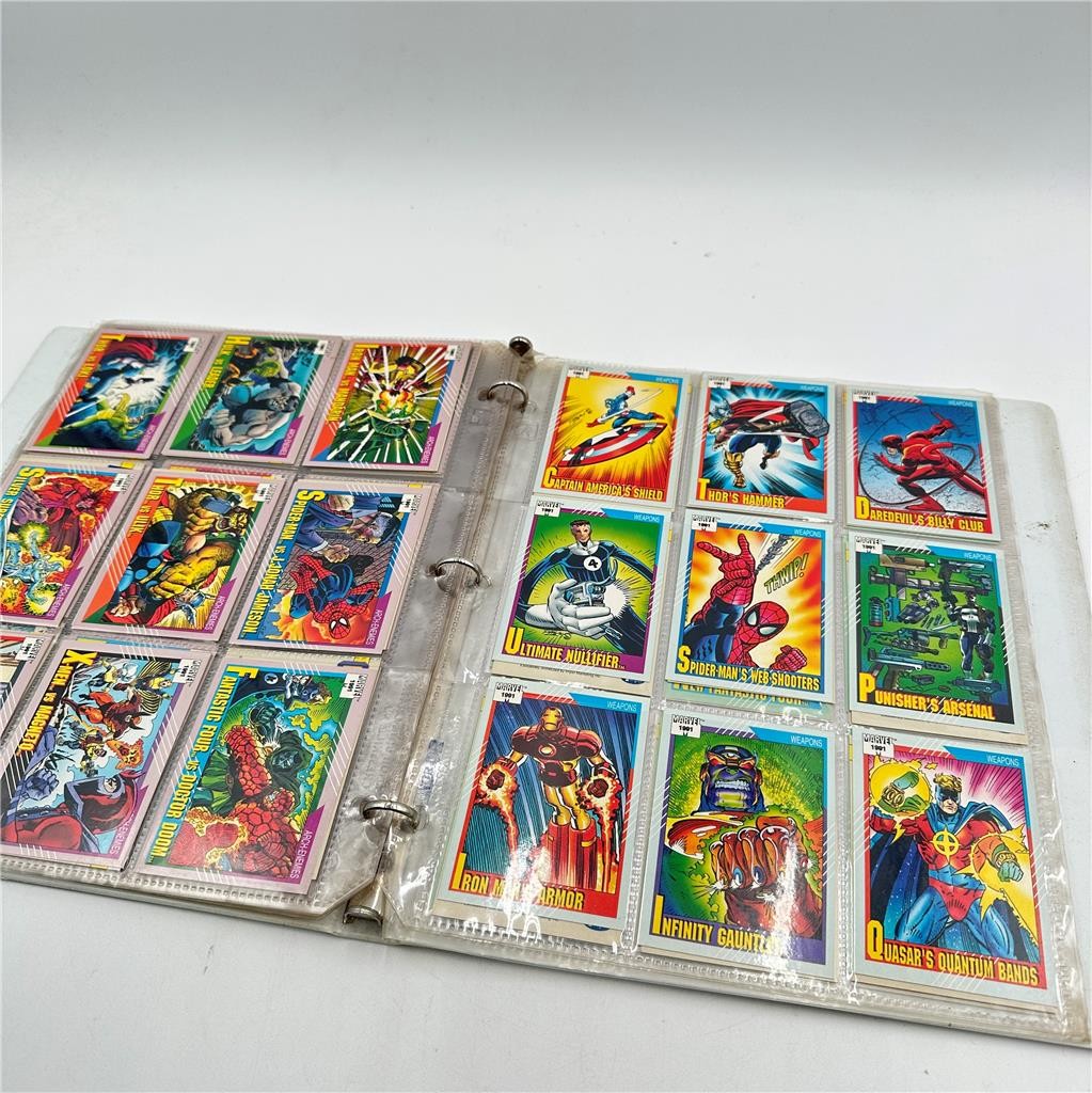 1991 Impel Marvel Comic Cards Set, Missing 1 card + Holos
