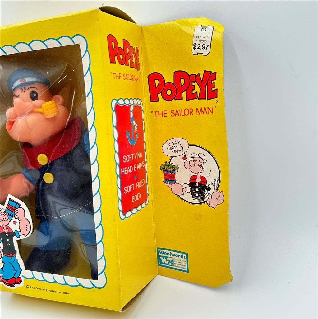 Popeye The Sailor Man Woolworth 1979 Figurine Style #2015