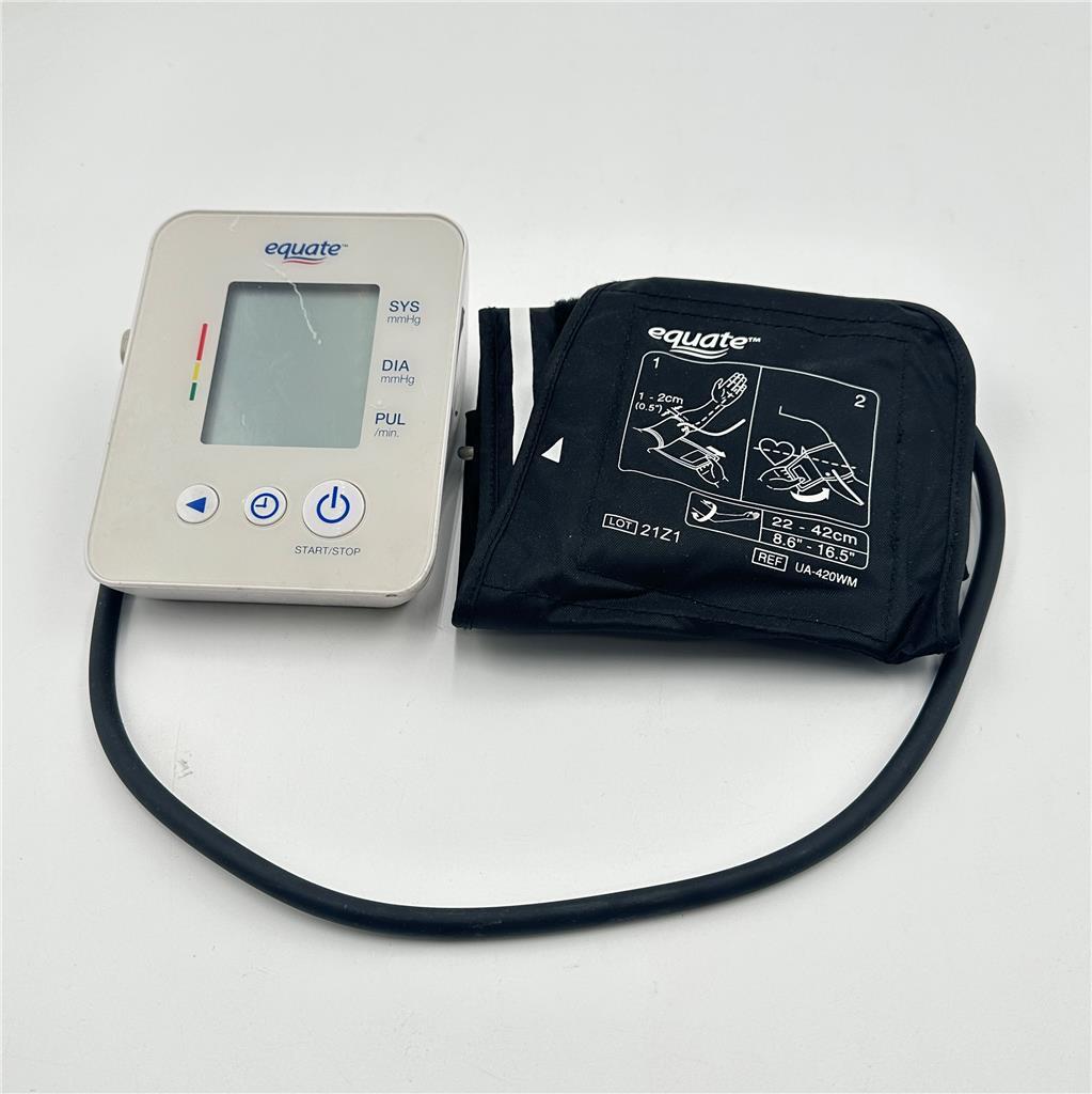 Equate Blood Pressure Monitor REF UA-420WM