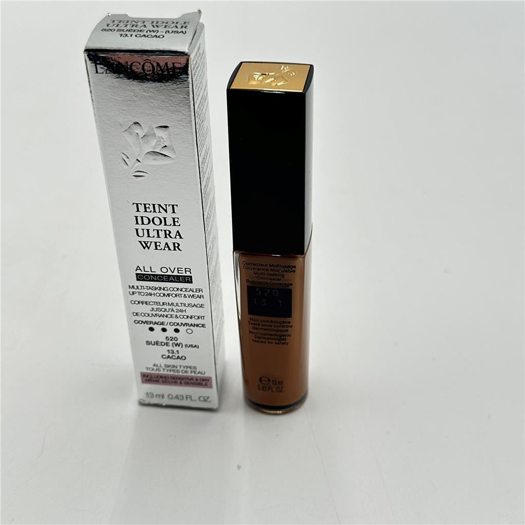 LANCOME TEINT IDOLE ULTRA WEAR All Over Concealer 520 SUEDE (W) 0.43 FL OZ
