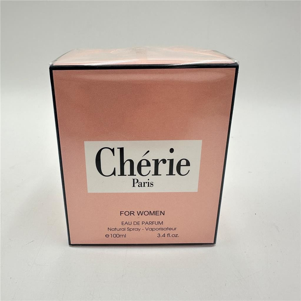 Cherie Paris 3.4 oz  Fragrance for Women Sealed Box