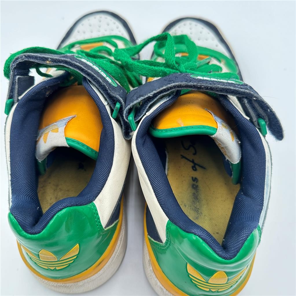 Adidas Art No 768420 "60 years of soles and stripes" Size 11 Green Yellow  Navy