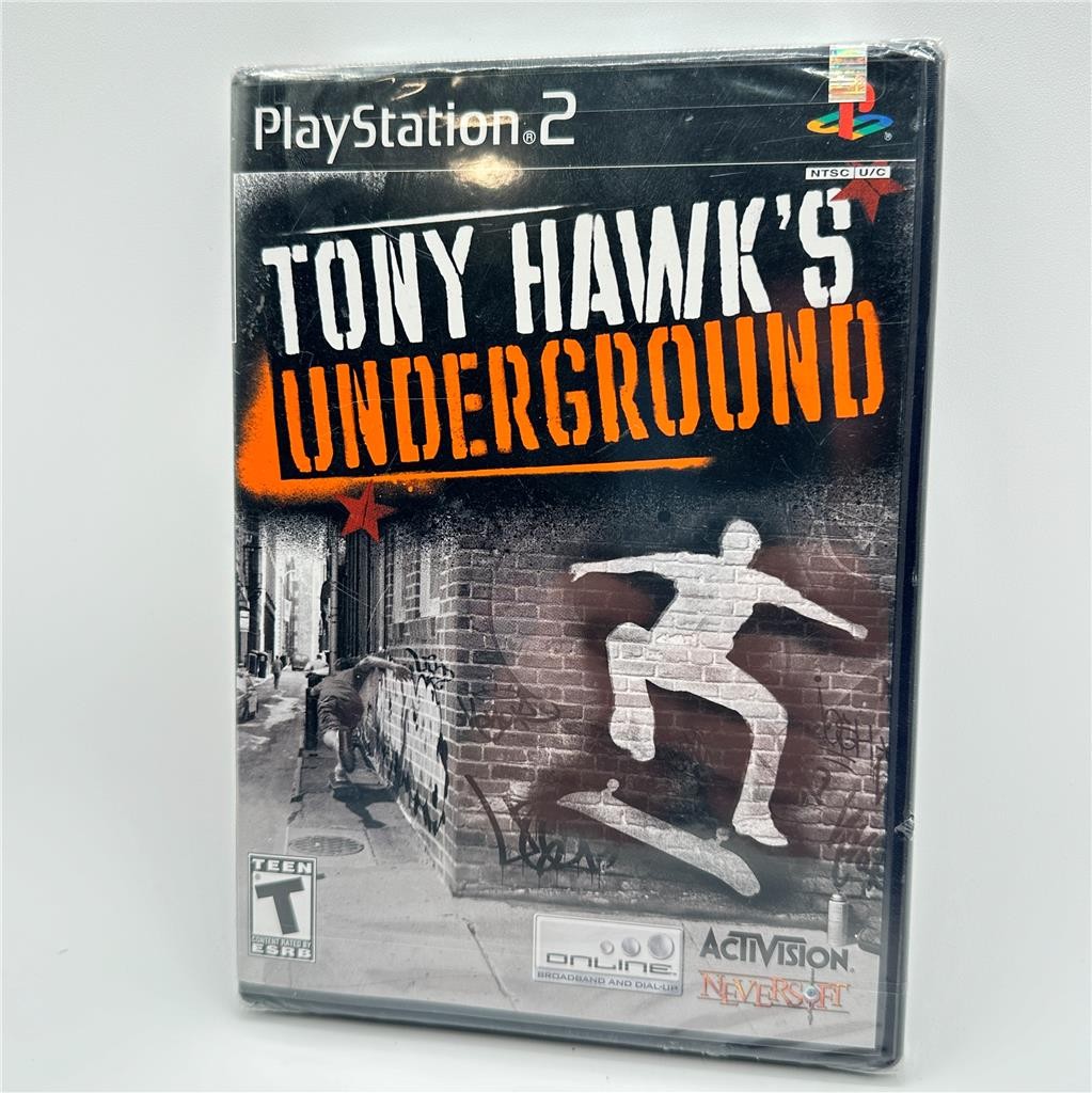 Tony Hawk's Underground (PlayStation 2, September 21, 2003) NEW SEALED