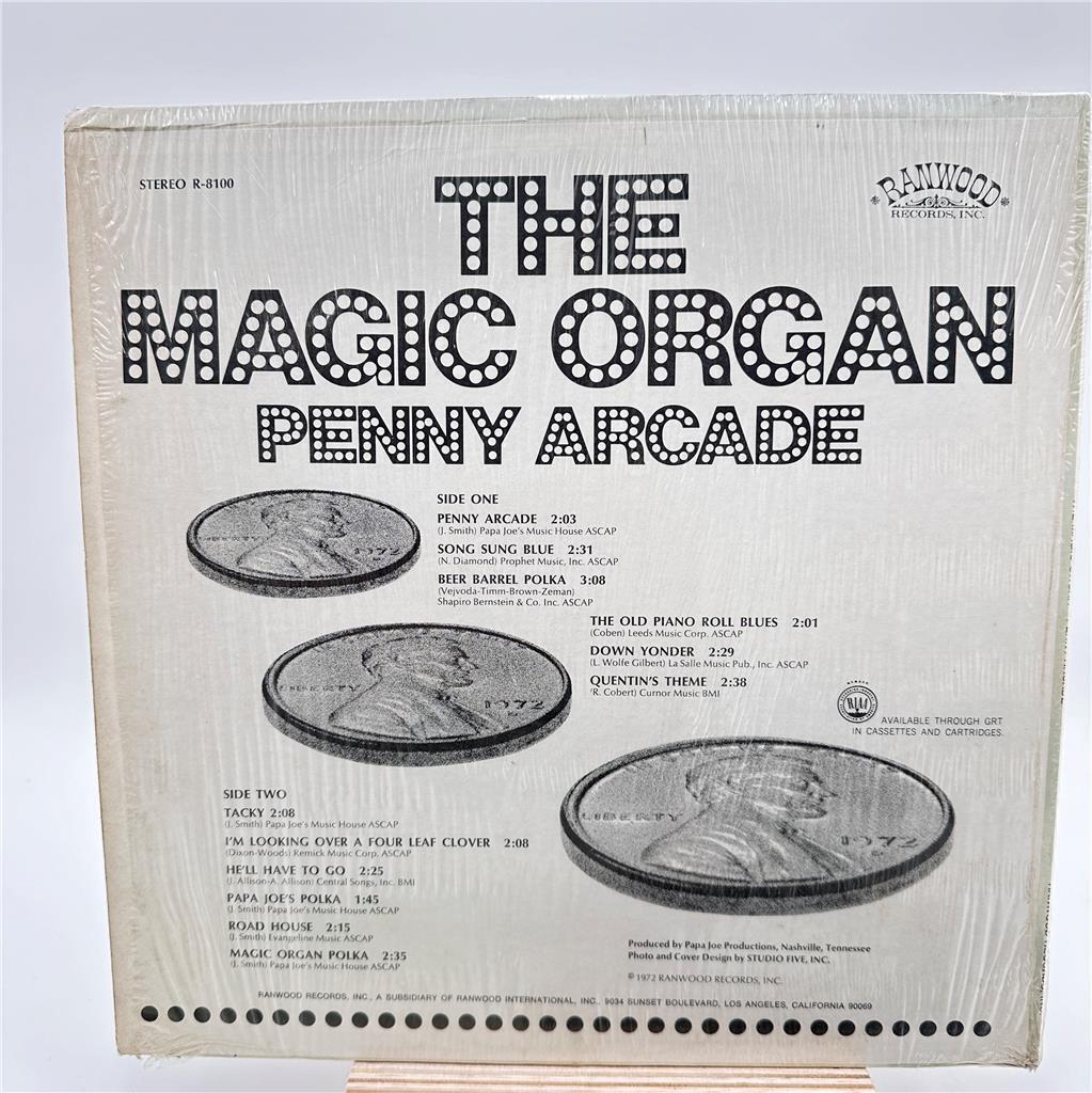 The Magic Organ Penny Arcade Vinyl Record 1972 Ranwood Records