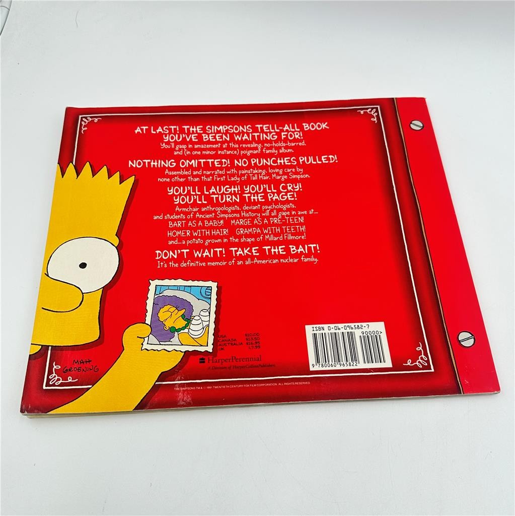 The Simpsons Uncensored Family Album - Paperback By Groening, Matt