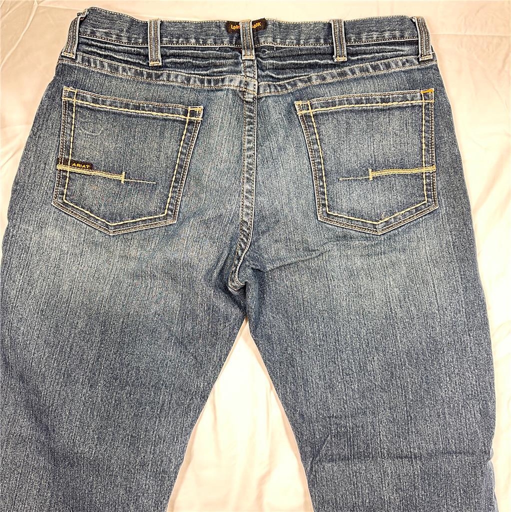 Ariat Jeans Mens 40/34 Rebar M5 Slim Straight 38/32