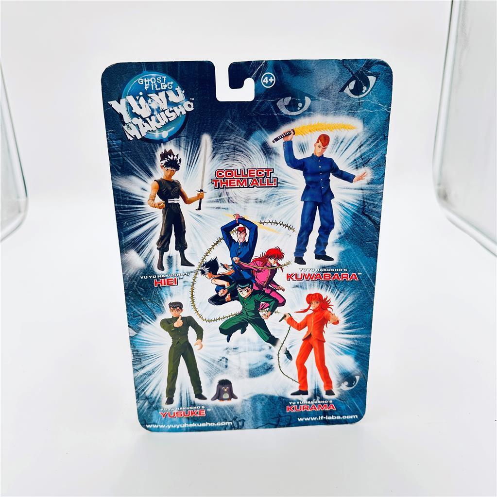 Rare 2002 Yu Yu Hakusho Yusuke Ghost Files If Labs Botan Action Figure Sealed Bo