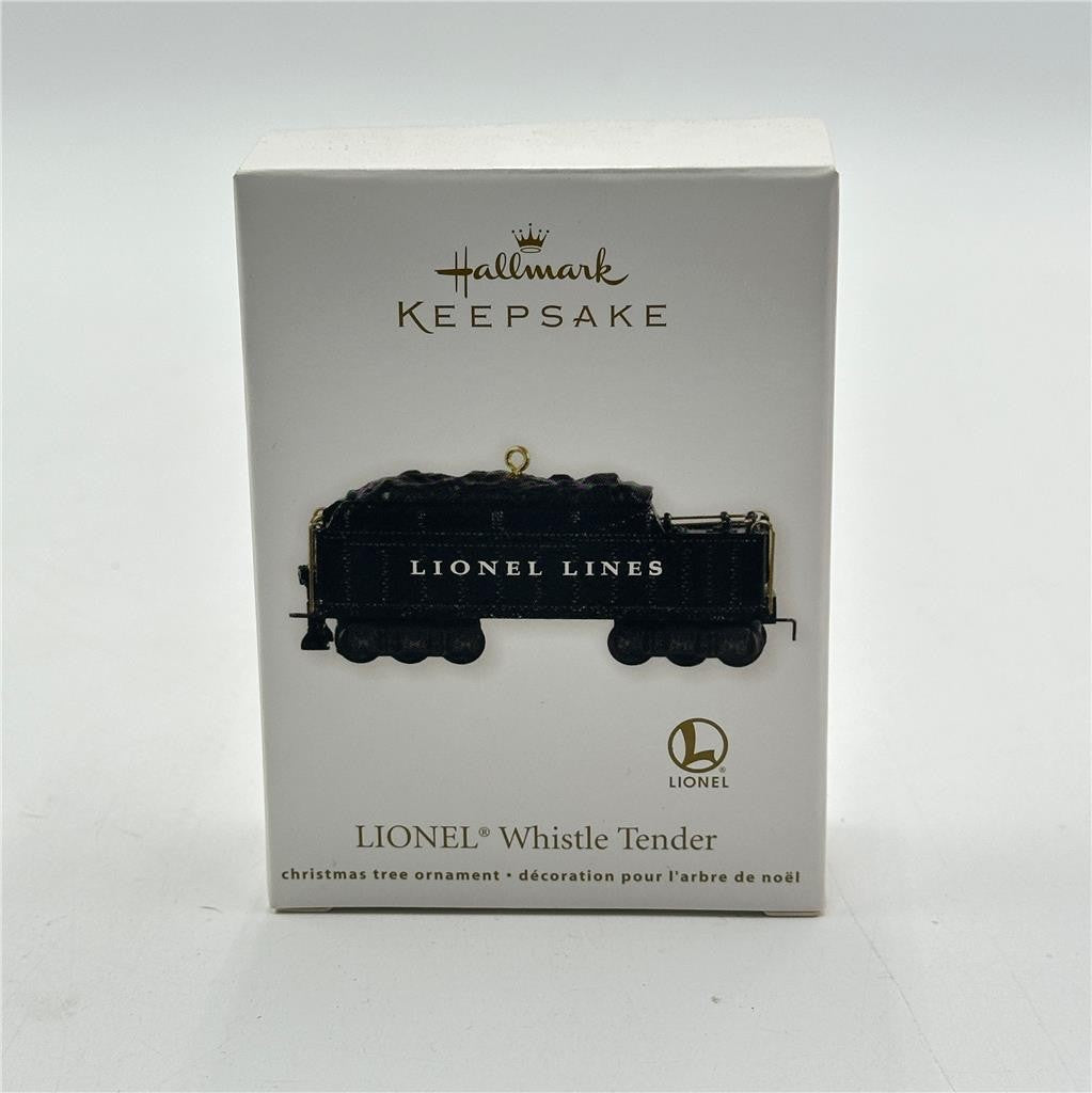 Hallmark Ornament Lionel Whistle Tender Diecast Keepsake 2011 Christmas