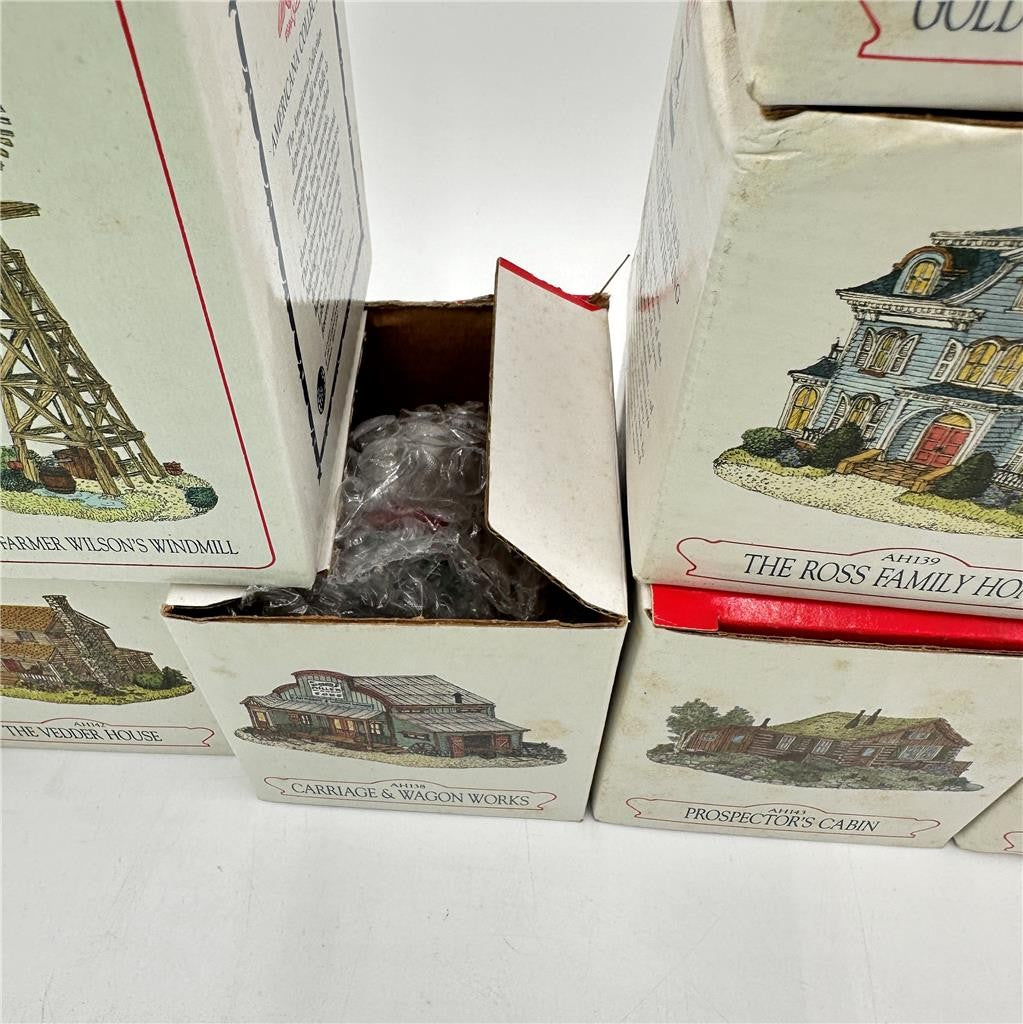 Liberty Falls / The Americana Collection 8 Piece Lot In Boxes
