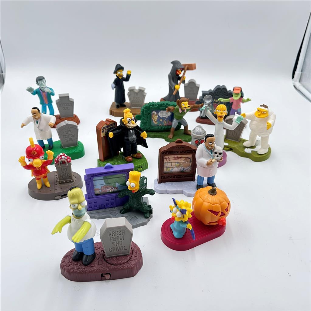 Lot of Simpson's Tree House of Horror from Burger King Toys