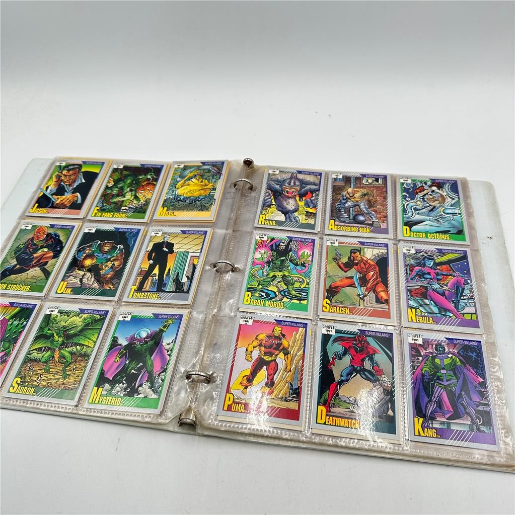1991 Impel Marvel Comic Cards Set, Missing 1 card + Holos