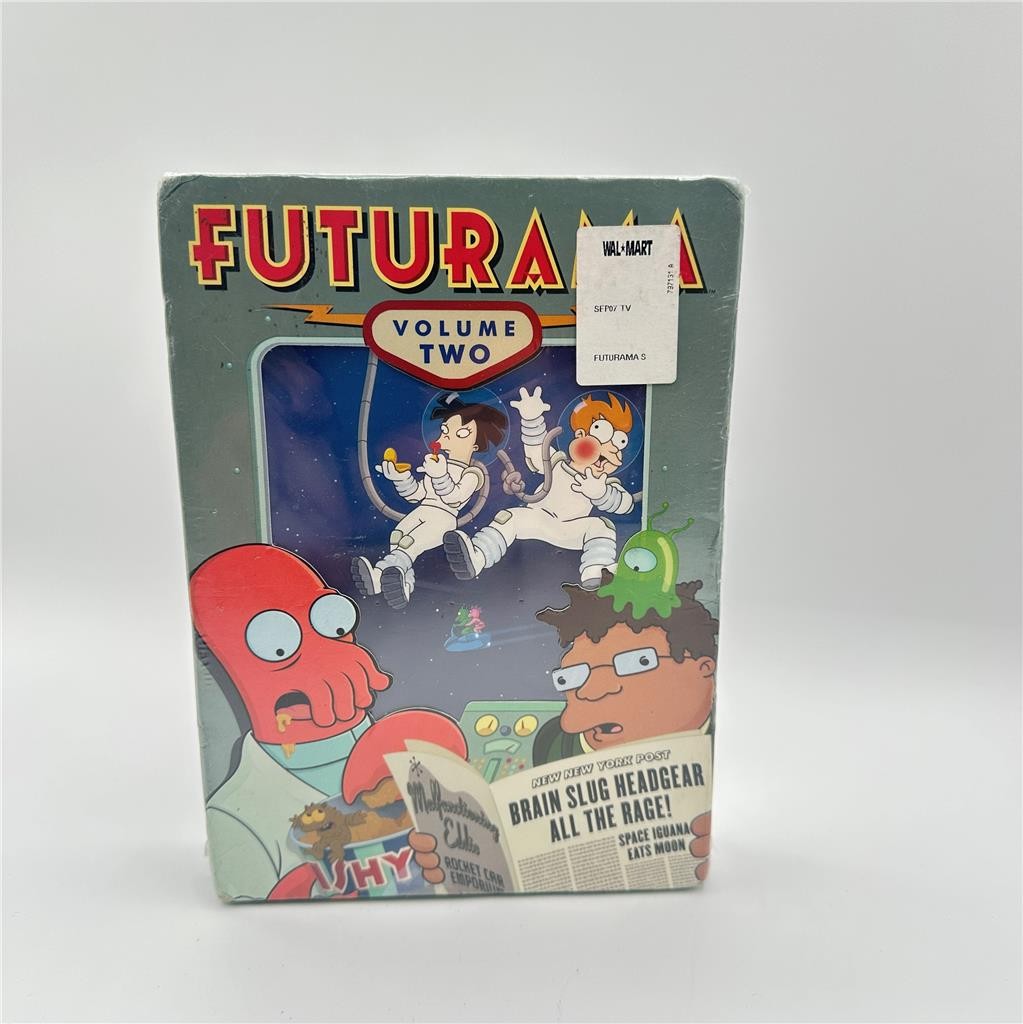 Futurama - Volume 2 (DVD, 2009, 4-Disc Set, iTunes Sampler)
