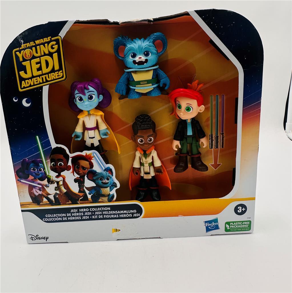 Star Wars Toys - Young Jedi Adventures Jedi Hero Collection 4pk