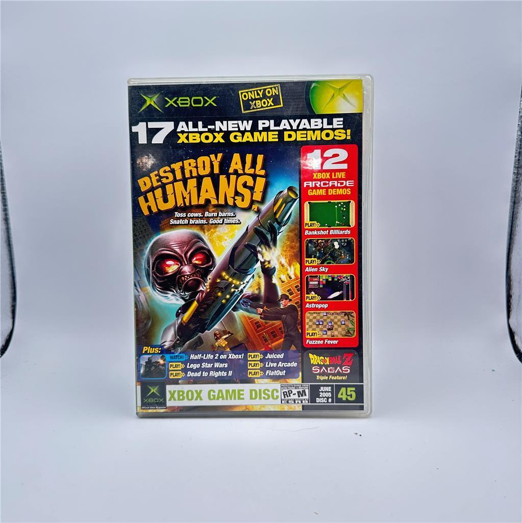 19 - Official Xbox Magazine Demo Discs , Conker, def jam Fight For NY and more